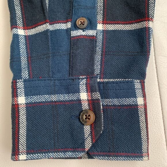 Jacks Classic Heritage Flannel Cotton Buttons Pockets Men’s Shirt Size L - Picture 6 of 9